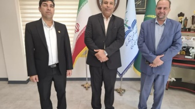 نشست مشترک مدیر شرکت پشتیبانی امور دام جنوب کرمان و سرپرست مرکز تحقیقات و آموزش کشاورزی جنوب کرمان