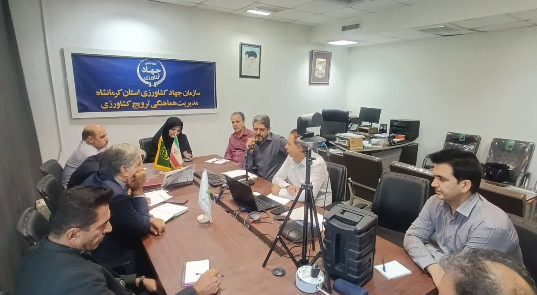 یازدهمین  کاروان ترویجی و الگوی کشت در استان کرمانشاه