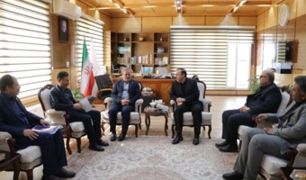 دیدار معاون وزیر جهاد کشاورزی دکتر گل محمدی و مشاور رئیس سازمان دکتر کاظم محمدپور با استاندار قزوین