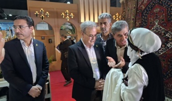 بازدید دکتر غلامرضا گل‌محمدی معاون وزیر و رئیس سازمان تات ازششمین نمایشگاه بین المللی توانمندی‌های روستایی و عشایری
