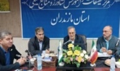 سفر کاری معاون وزیر و رئیس سازمان تات و هیات همراه به مازندران